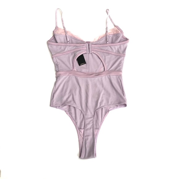 AFRM Underwire Scallop Cutout Lace Bodysuit - Picture 5 of 6